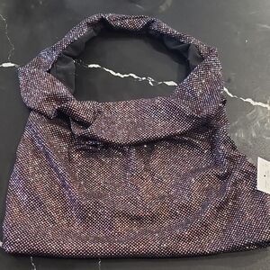 Nwt Ripe, Sparkly Crop Halter. Stretchy. Pull Over. Medium.